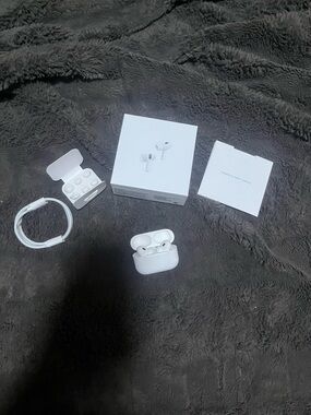 Apple AirPods Pro 2 with Charging Case and Accessories